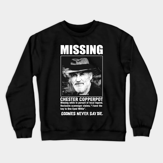 CHESTER COPPERPOT LOCAL LEGEND Crewneck Sweatshirt by YourLuckyTee